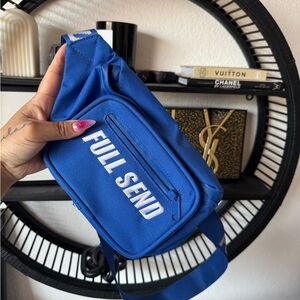 Nelk boys full send blue fanny pack